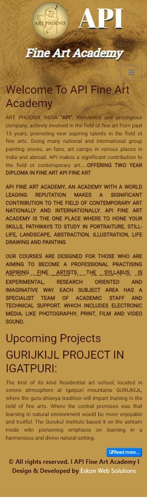 Interview EskonWebSolutions Bootstrap Mobile