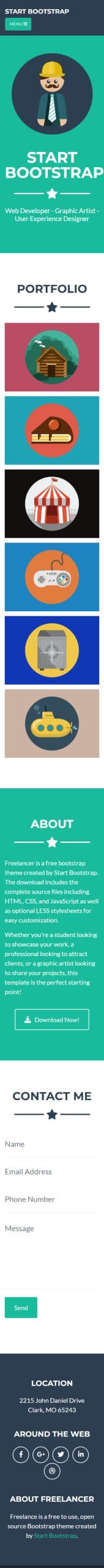 Try Catch Project Bootstrap 01 Mobile