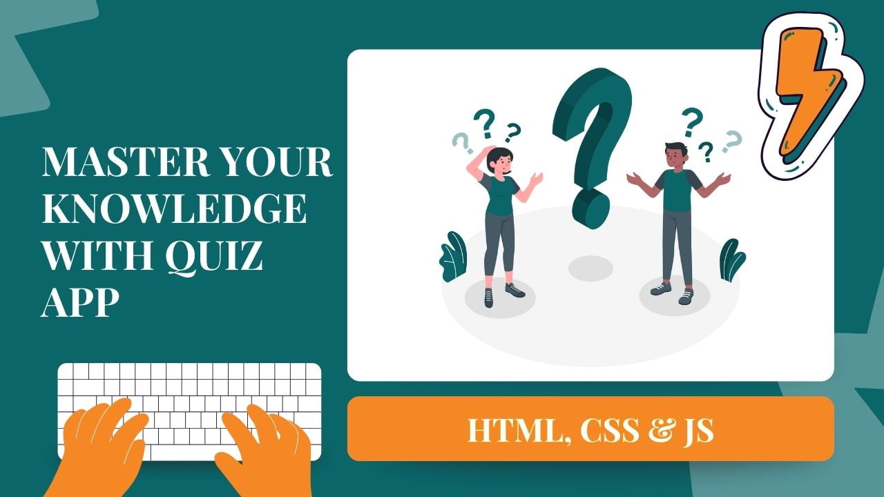 Quiz app by Techu Mayur with HTML, CSS, and JavaScript