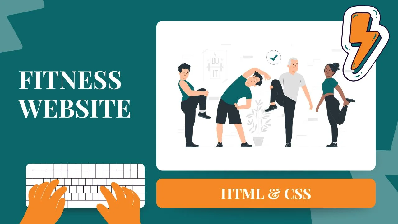 Fitness Website Using HTML & CSS